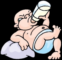 Image from Print Artist Platinum software, version 23, Bonus Graphics CD. missing: ../jpgs/7-print-artist-drawings/BABY DRINKING FROM BOTTLE.jpg